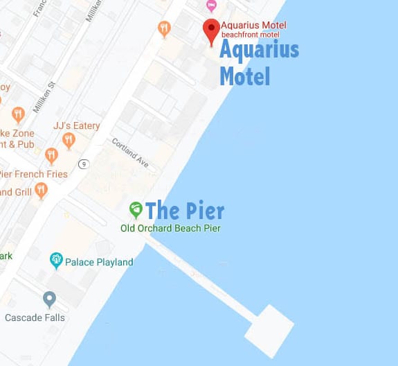 Old Orchard Beach Map