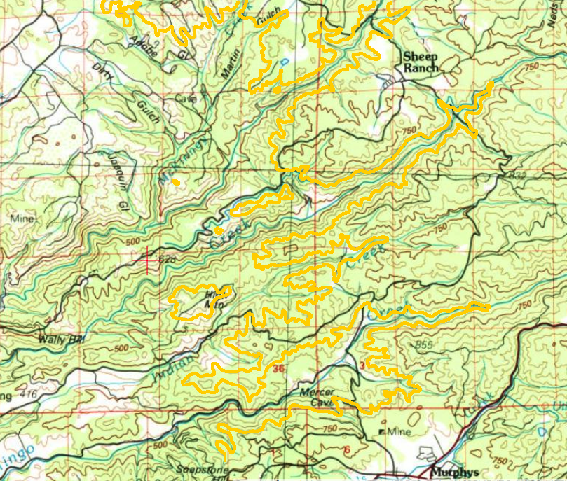 California's river of goldancient El Dorado source of the great