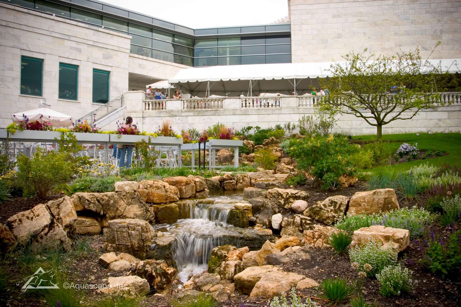 Shedd Aquarium Aquascape Construction