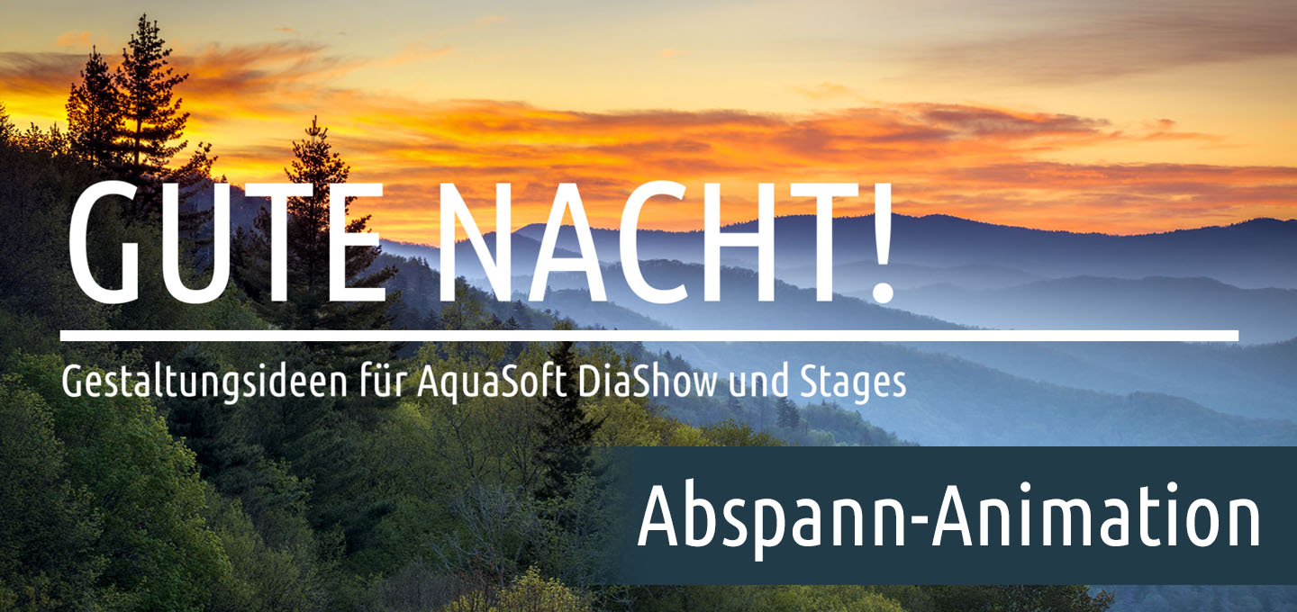Abspann Buchstaben einzeln drehend ersetzen AquaSoft Hilfe
