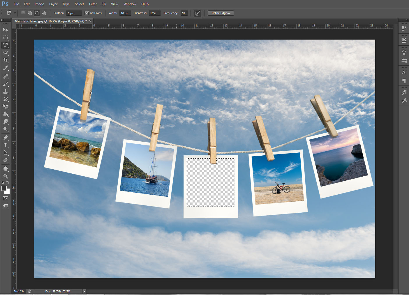 How to creating frames and backgrounds with AquaSoft