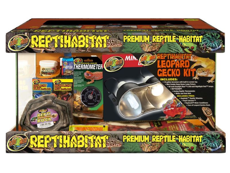 ZOO_MED Leopard Gecko Kit Aquatic Village