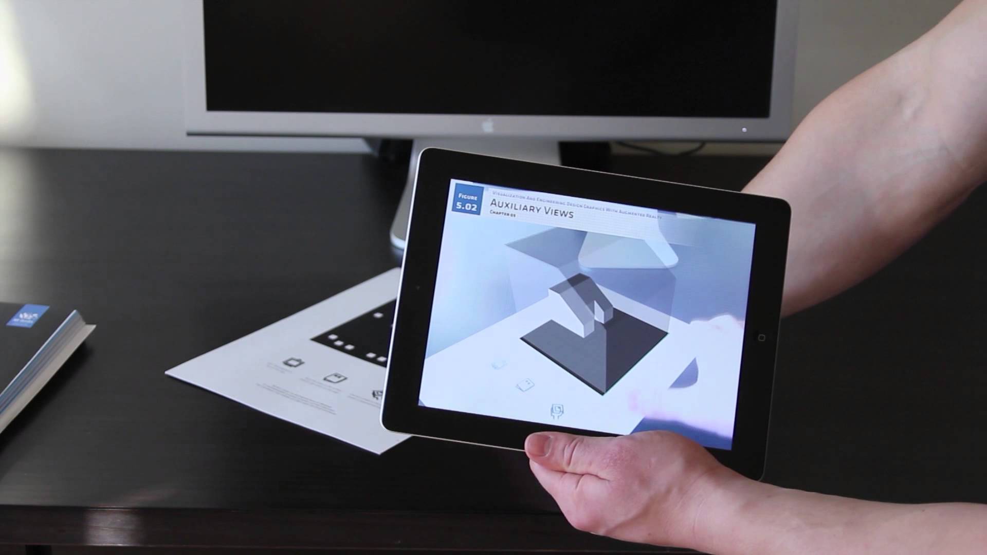 Visualization and Engineering Design Graphics with Augmented Reality