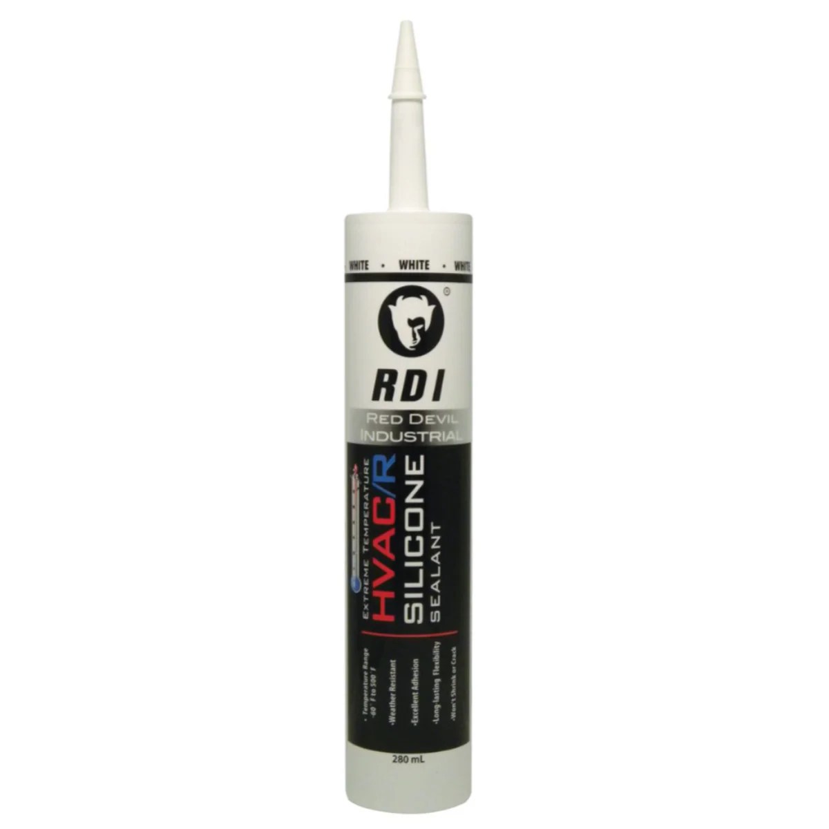 EXTREME TEMPERATURE HVAC/R SILICONE SEALANT, LONGLASTING WEATHERRESI