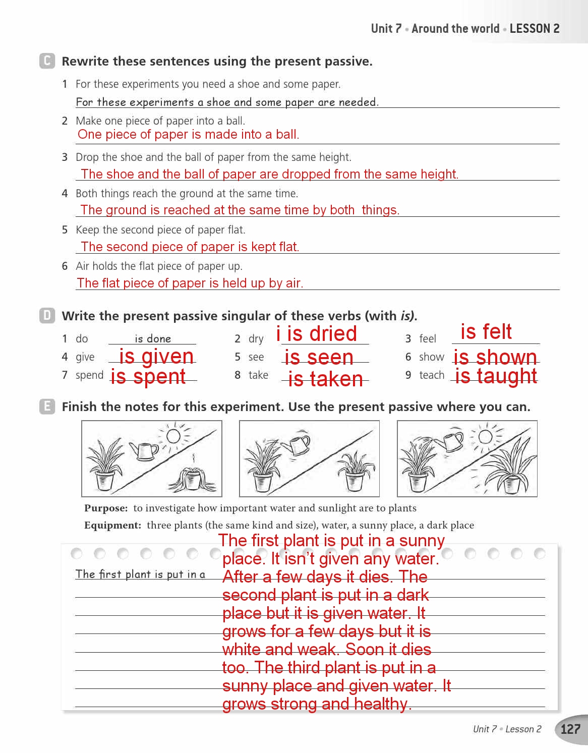 حل كتاب النشاط انجليزي ثاني متوسط ف1 aji wijaya