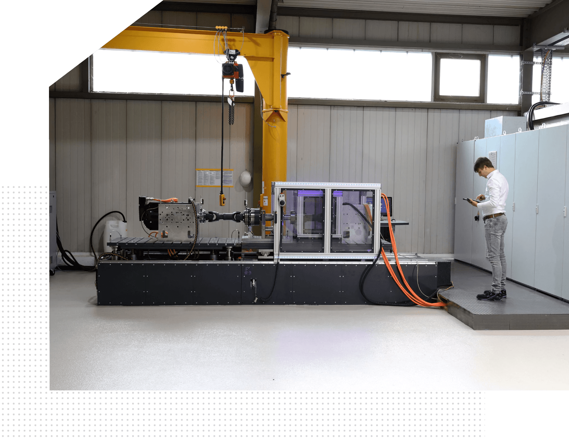 Motor test bench ARADEX AG