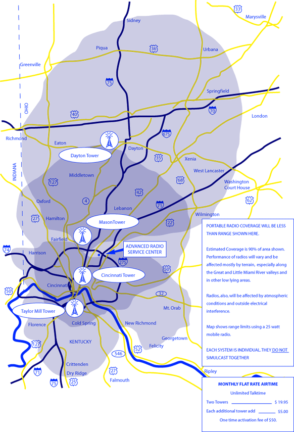 Cincinnati Dayton Dispatch Network