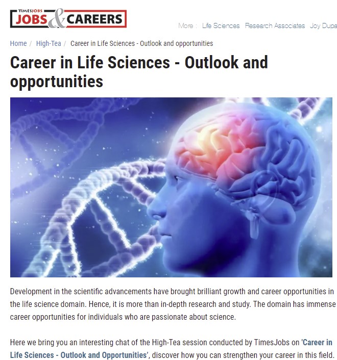 Career in Life Sciences Outlook and opportunities Aragen Life Sciences
