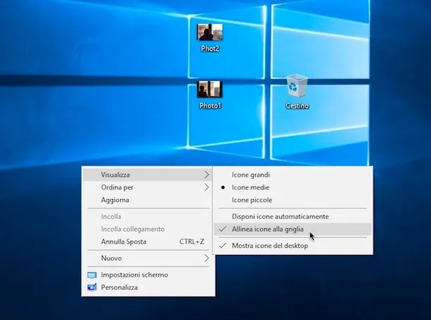 Come Bloccare Posizione Icone Su Desktop Salvatore Aranzulla
