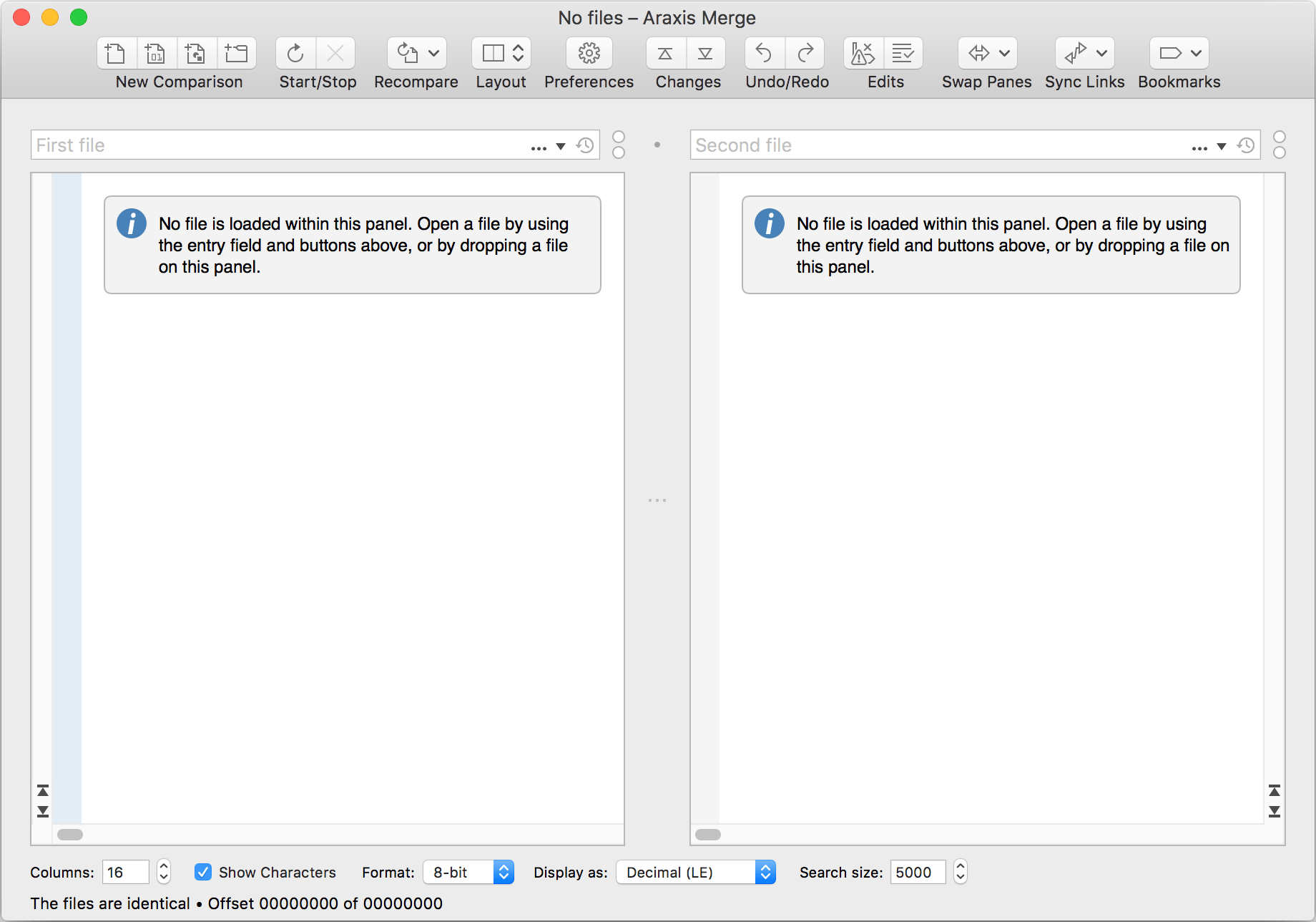 Comparing Binary Files