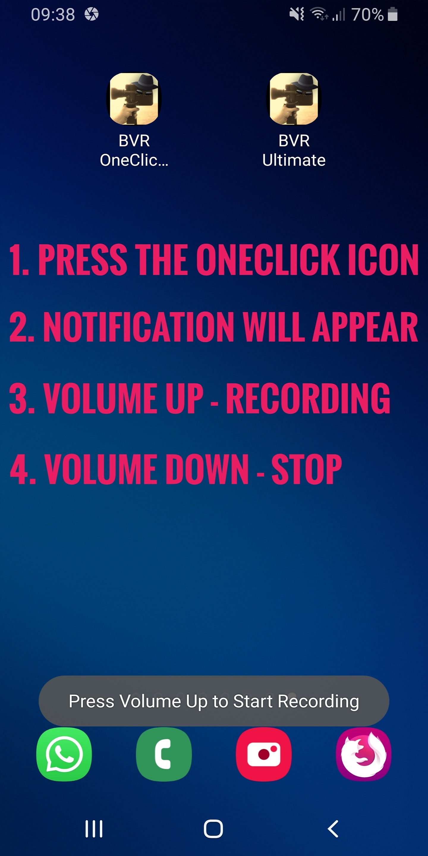 Background Video Recorder Ultimate