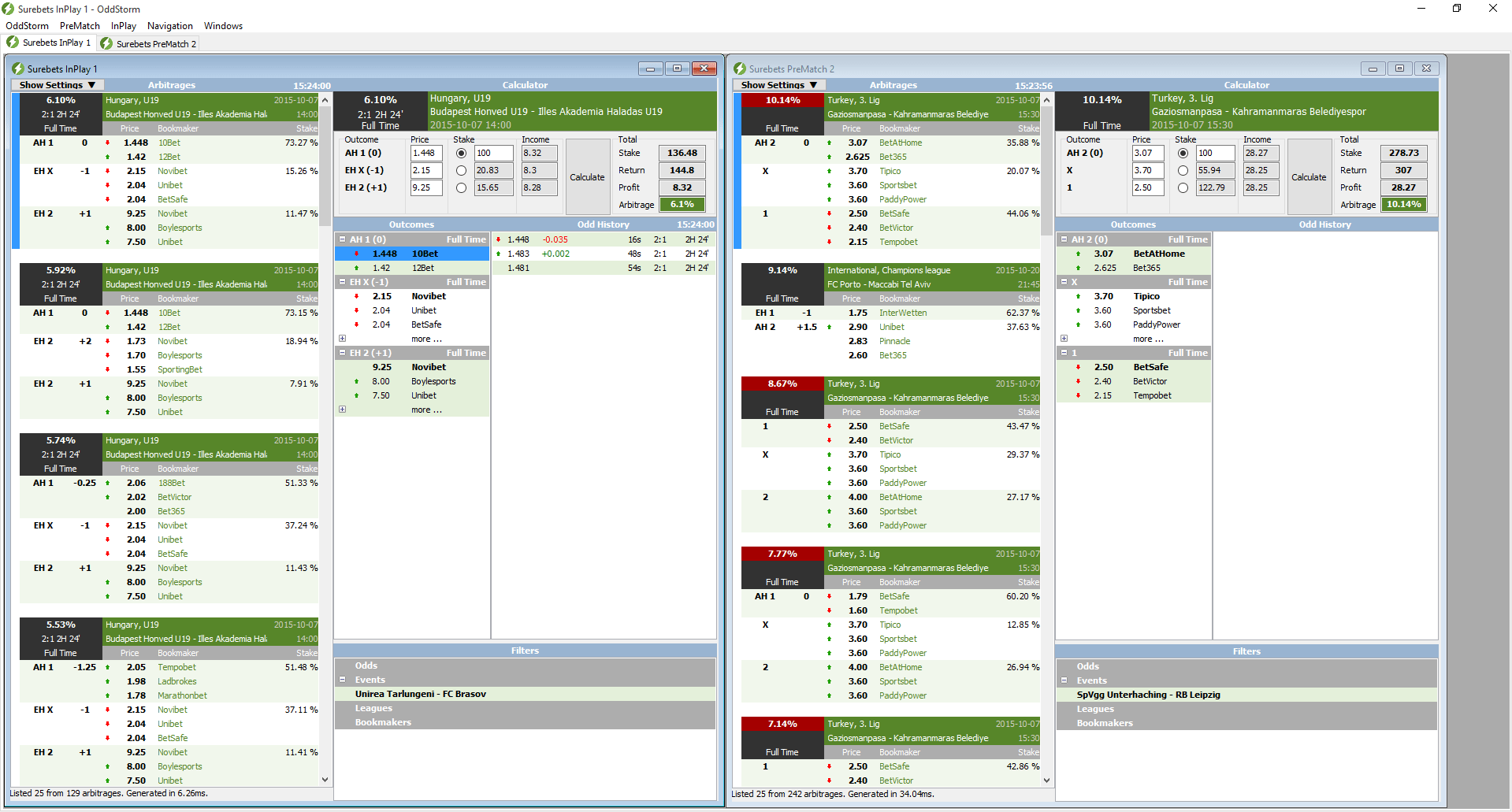 OddStorm Live App Download Arbitrage Guides