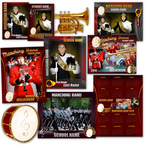 Marching Band Templates arc4Studio