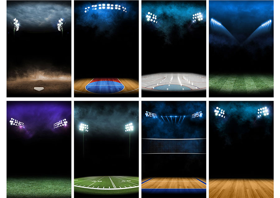 Sports Digital Backgrounds Vol 1 [] 38.99 ARC4Studio