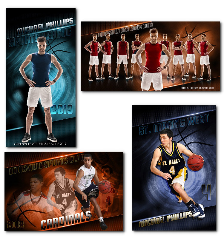 Basketball Banners ELITE 19.99 ARC4Studio Templates