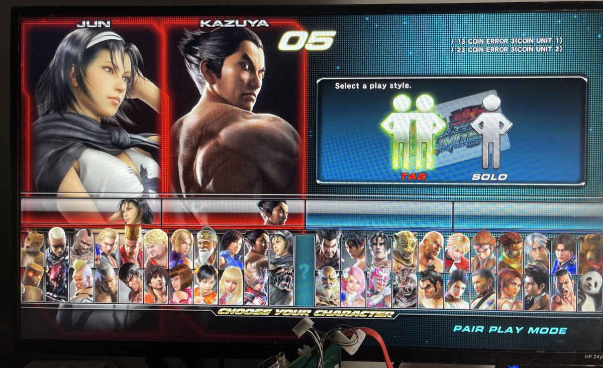 Tekken tag tournament 2 pair play mode? ArcadeProjects Forums