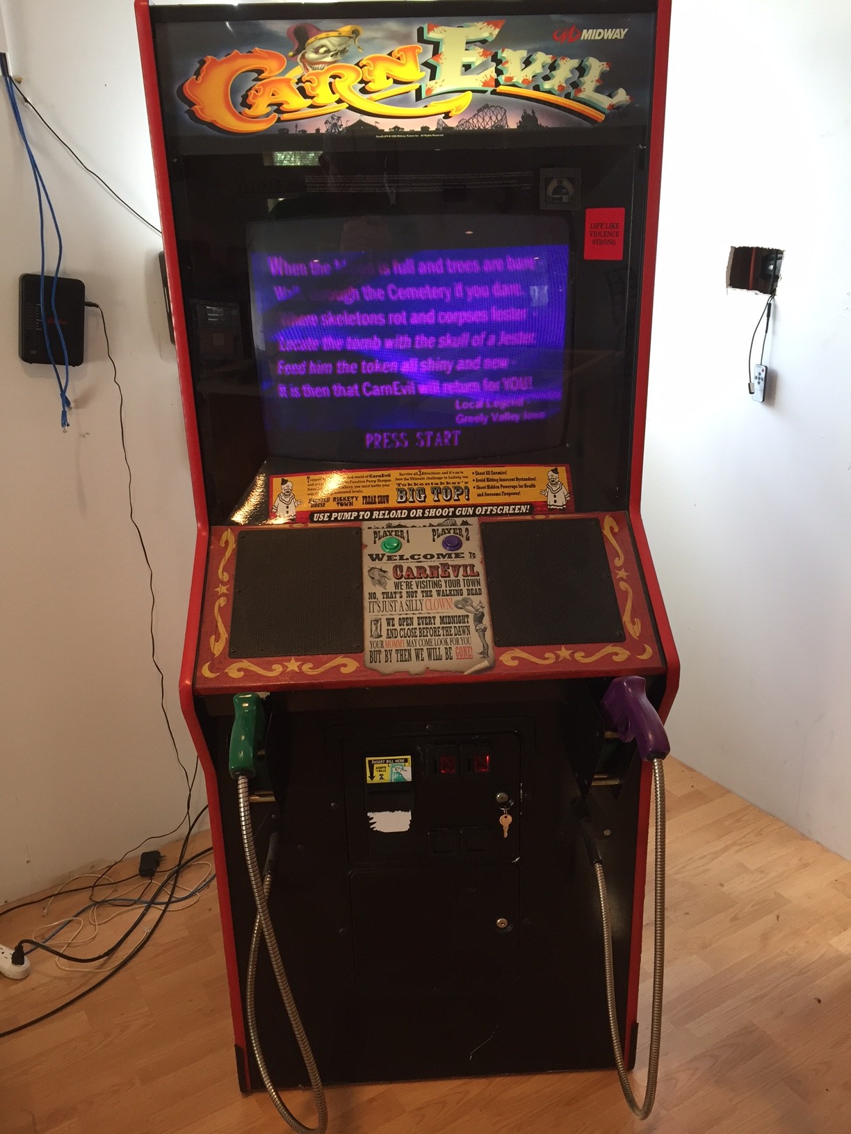 Carnevil pinkish tint | Arcade-Projects Forums