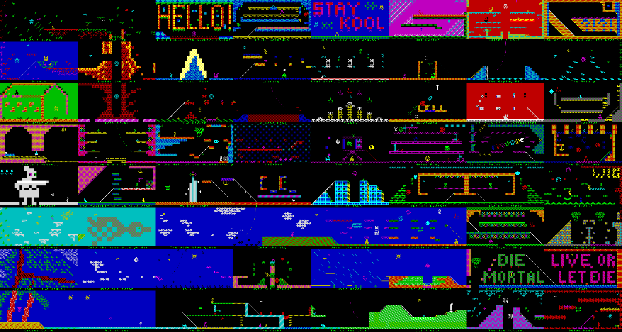 Sinclair ZX Spectrum (Video Snaps)(HQ480p) Complete Video Media Pack Arcade Punks