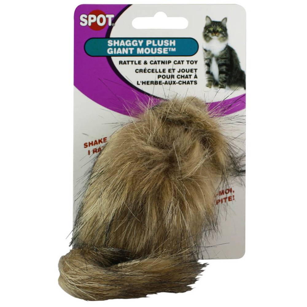 Fur Mouse Large Cat Toy