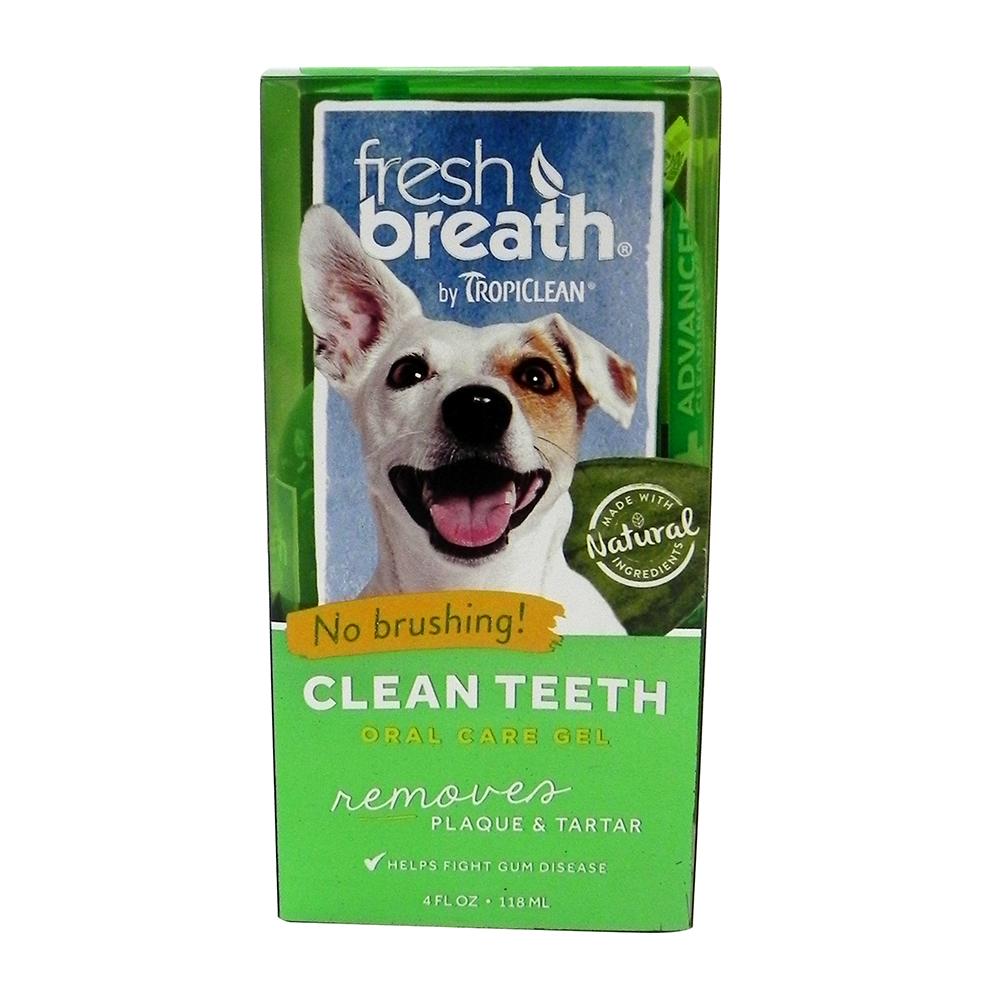 Tropiclean Clean Teeth Dental Gel for Dogs and Cats 4oz.