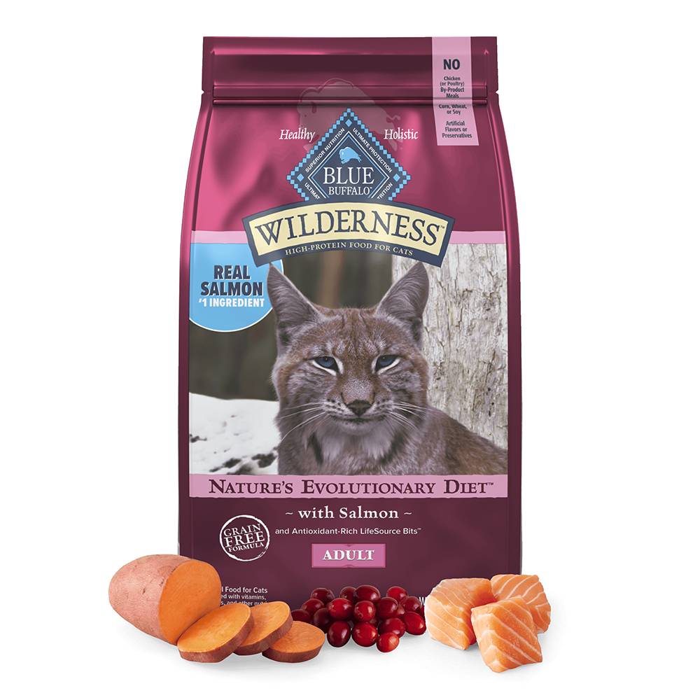 Blue Buffalo Wilderness Salmon 5 lb Cat Food