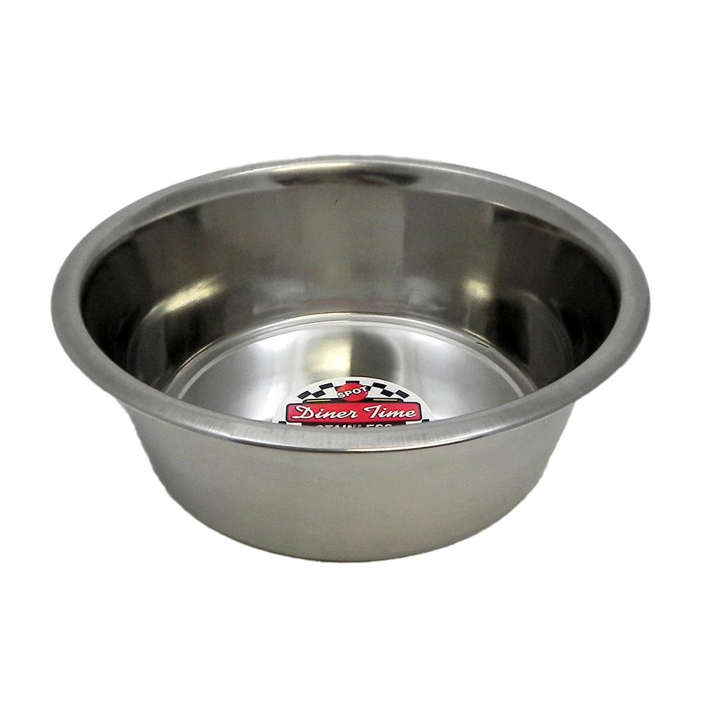 Stainless Steel Dog Food/Water Bowl 3 Qt 2 pack Dog Bowls and Dishes