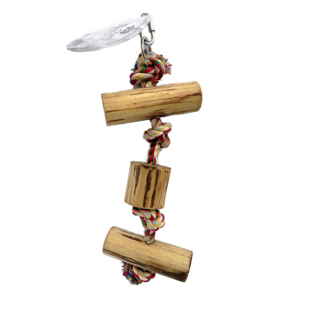 ParroTopia Climbing Rope Small Natural Bird Toy Bird Toys at Arcata