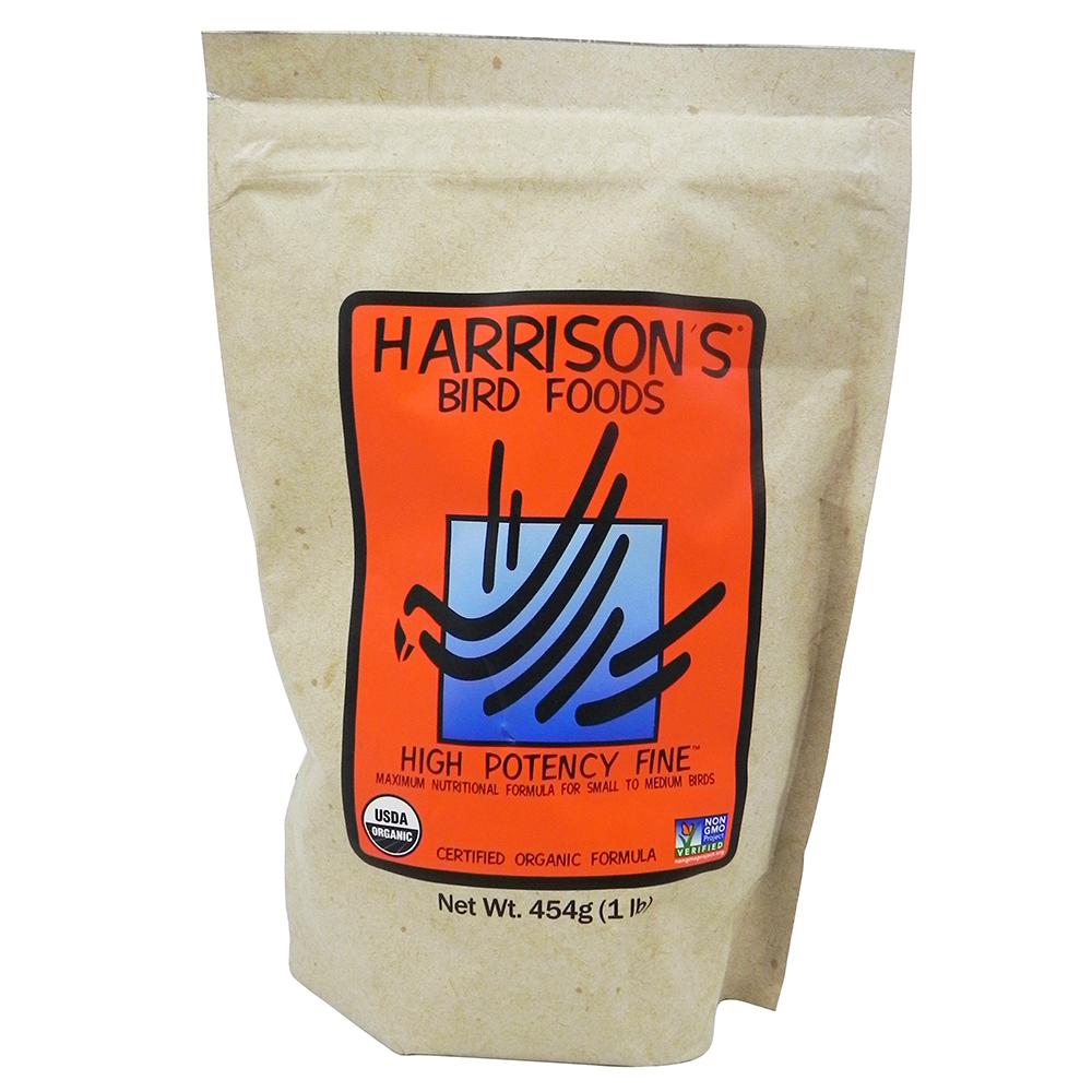 Harrisons High Potency Fine Organic Bird Food 1Lb.
