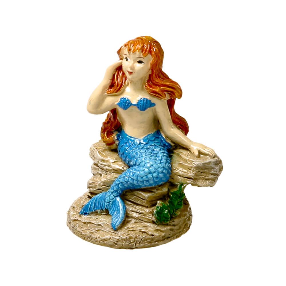 Exotic Environments Poised Mermaid Aquarium Ornament