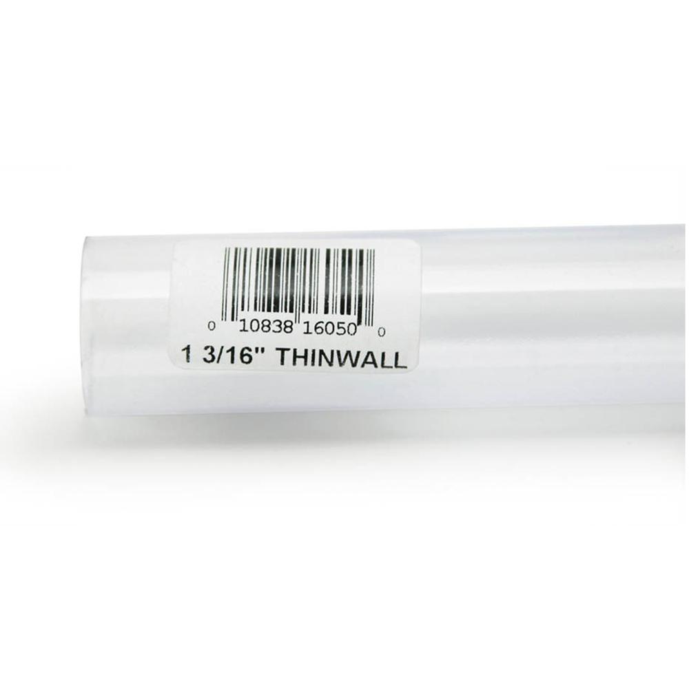 Rigid Plastic Tubing 13/16inch outer diameter, 3 ft length Aquar