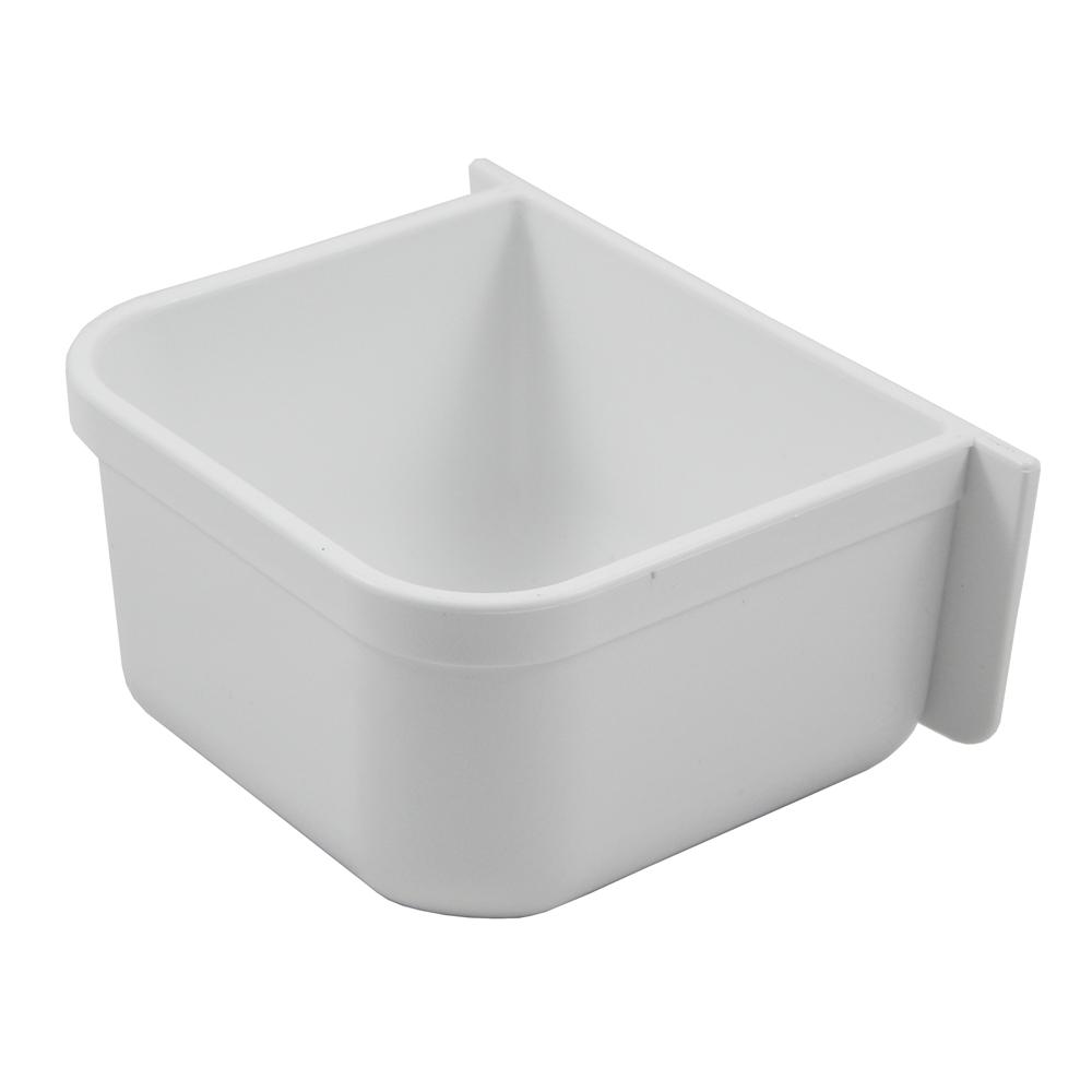 Parrot Cage Replacement Food/Water Plastic Cup Bird Dishes and Bowls