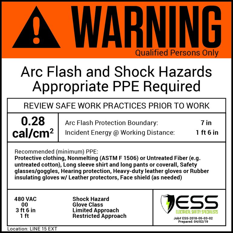 Arc Flash Training Arc Flash Study / Risk Assessment Nationwide