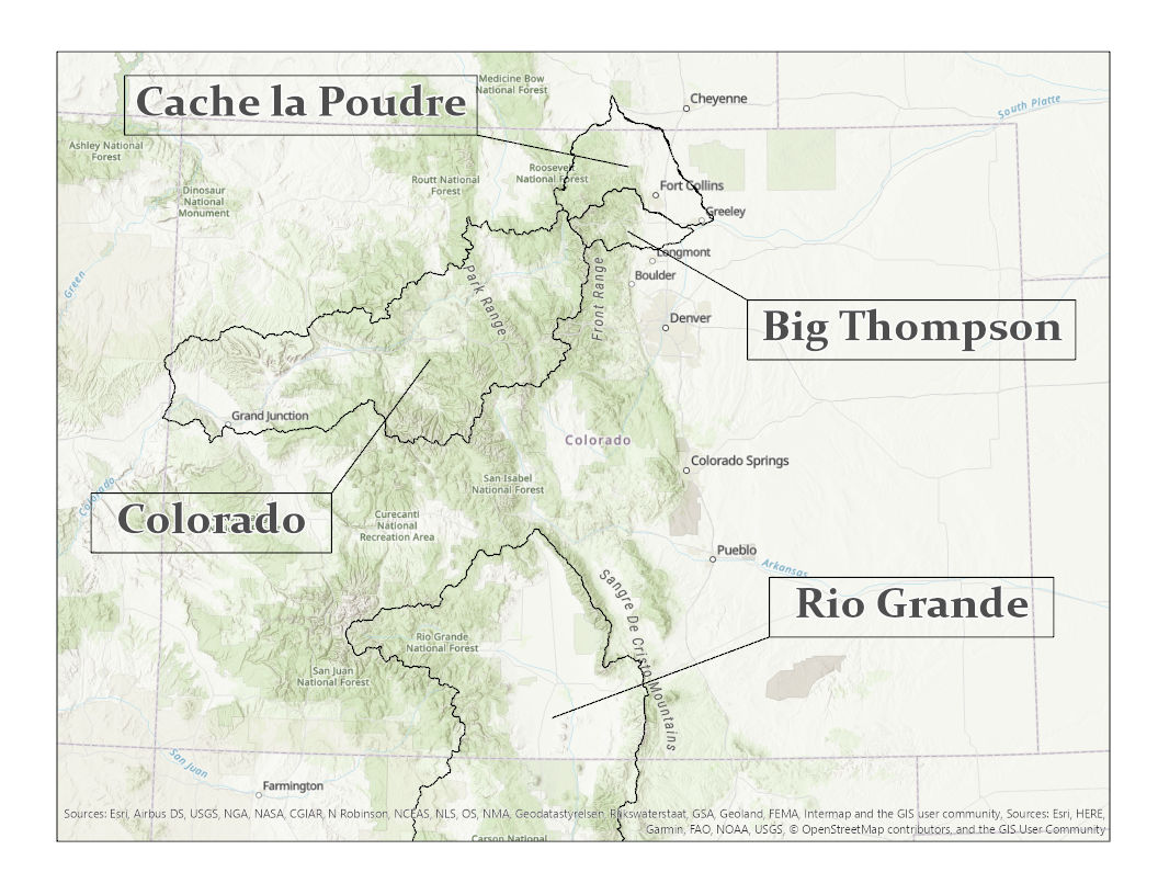 Colorado Watersheds