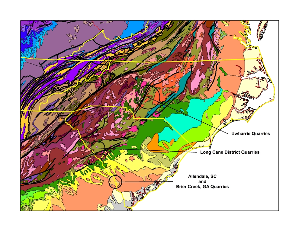 Sumter National Forest Map