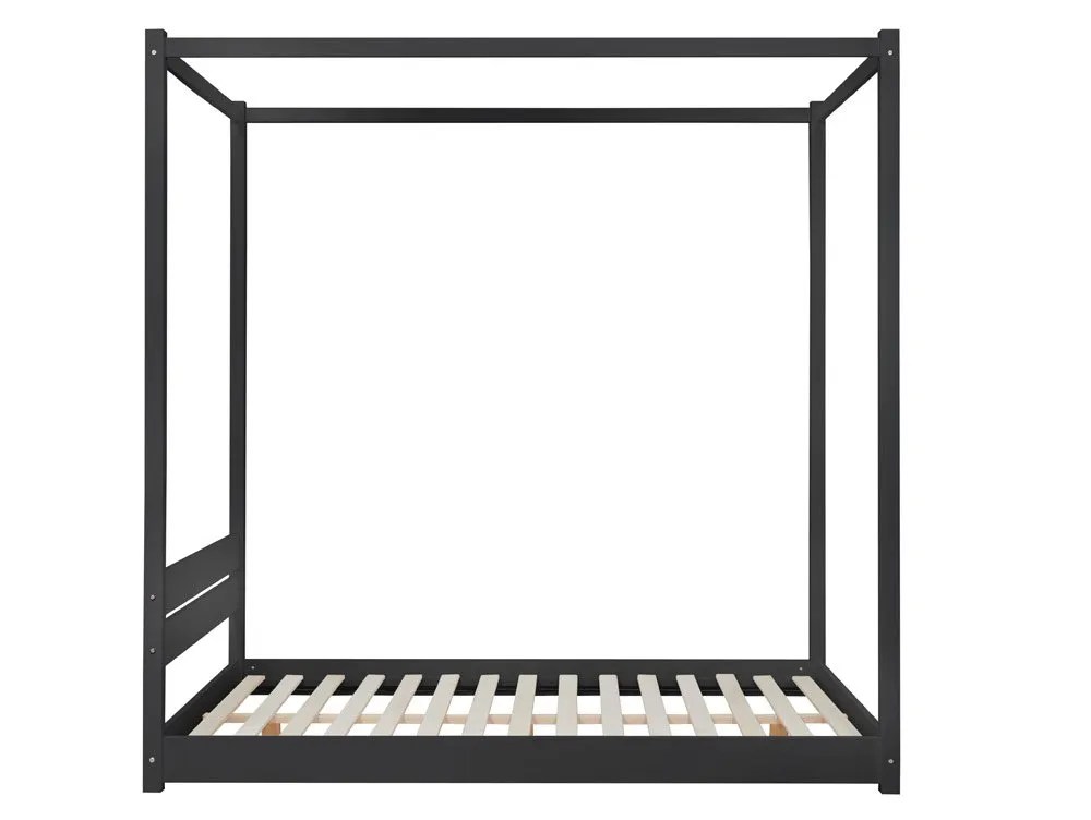 Birlea Darwin 5ft King Size Black 4 Poster Wooden Bed Frame