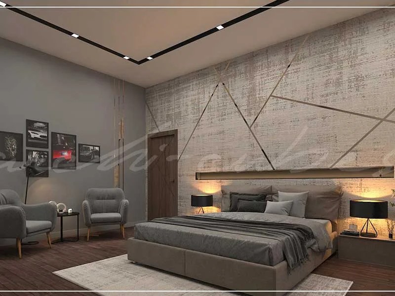Bedroom Design Mr. Umar DHA Lahore Archi Cubes