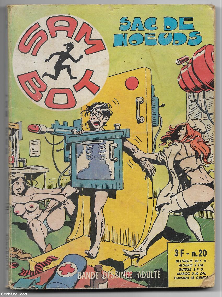 Sam Bot Petit Format mensuel N°20 ElviFrance 1975 / Archine