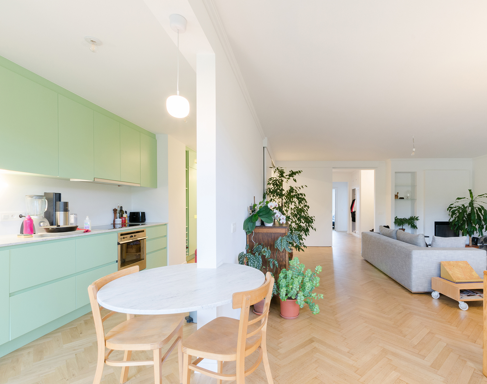 INS House Renovation, Brussels by OUEST Architects Archisearch