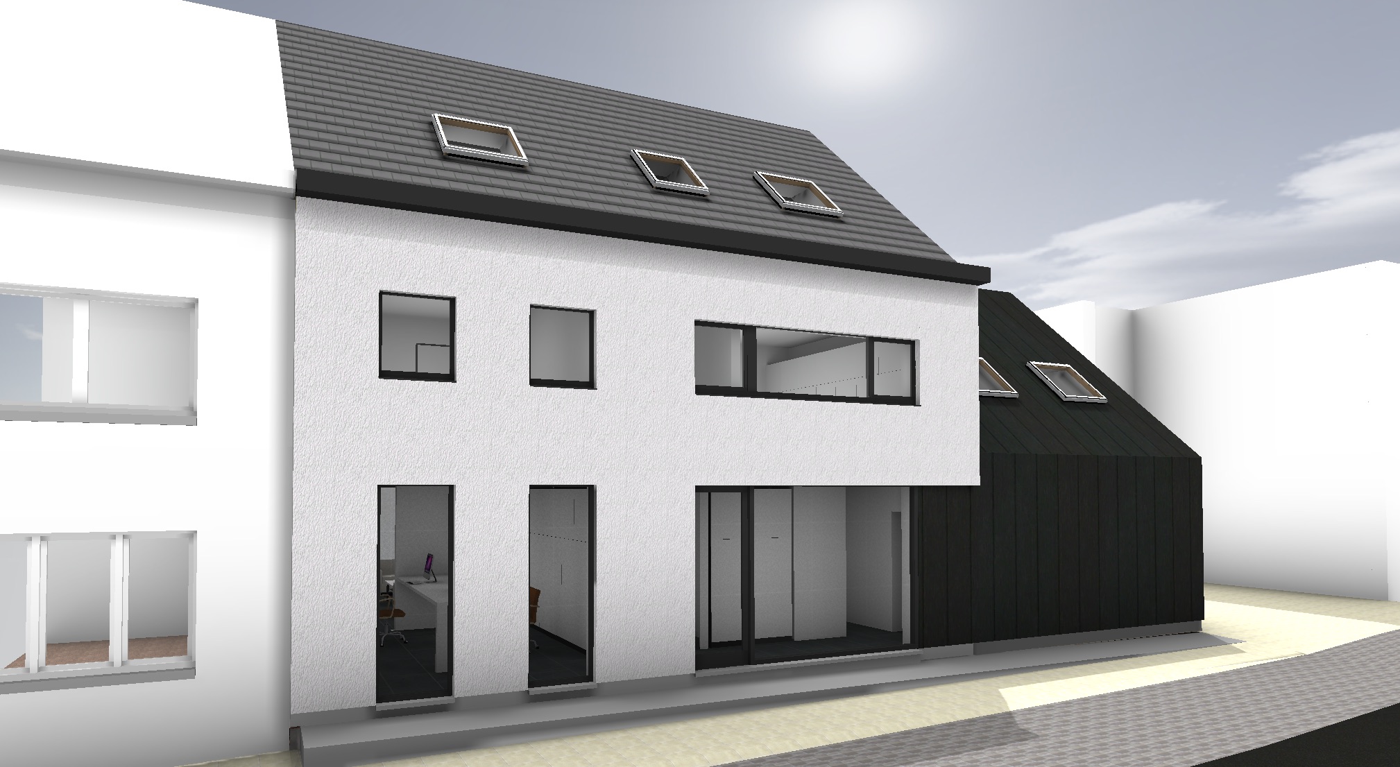 Architect Geraardsbergen Oost Vlaanderen Renovatie Aanbouw Architecten Architectenbureau