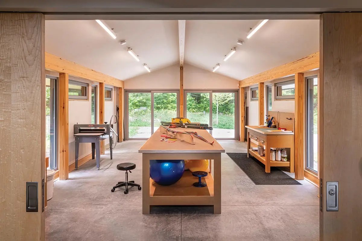 A Vermont Mountain House by McLeod Kredell Architects Speaks to its