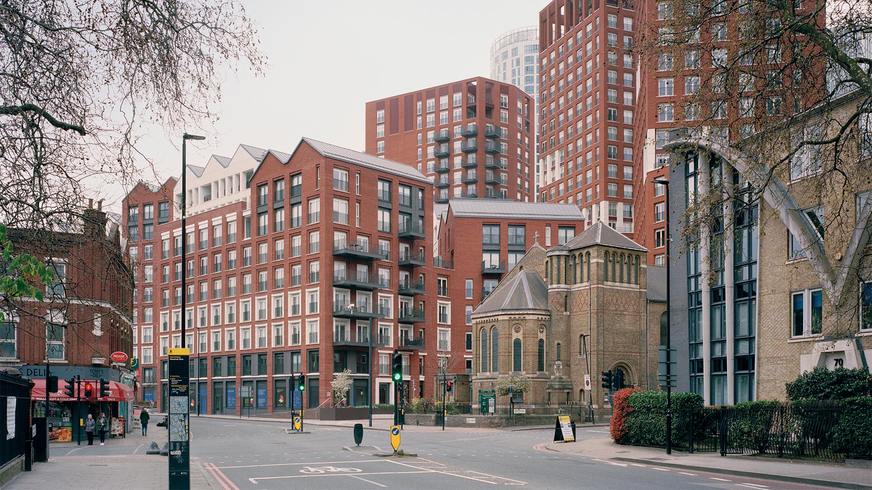 Allies and Morrison's Keybridge Apartment Towers Stay in Tune with