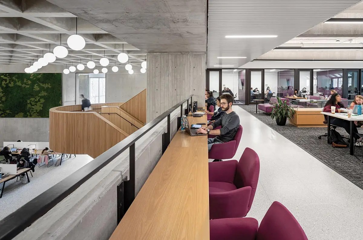 Perkins&Will Breathes New Life Into a Brutalist Campus Landmark