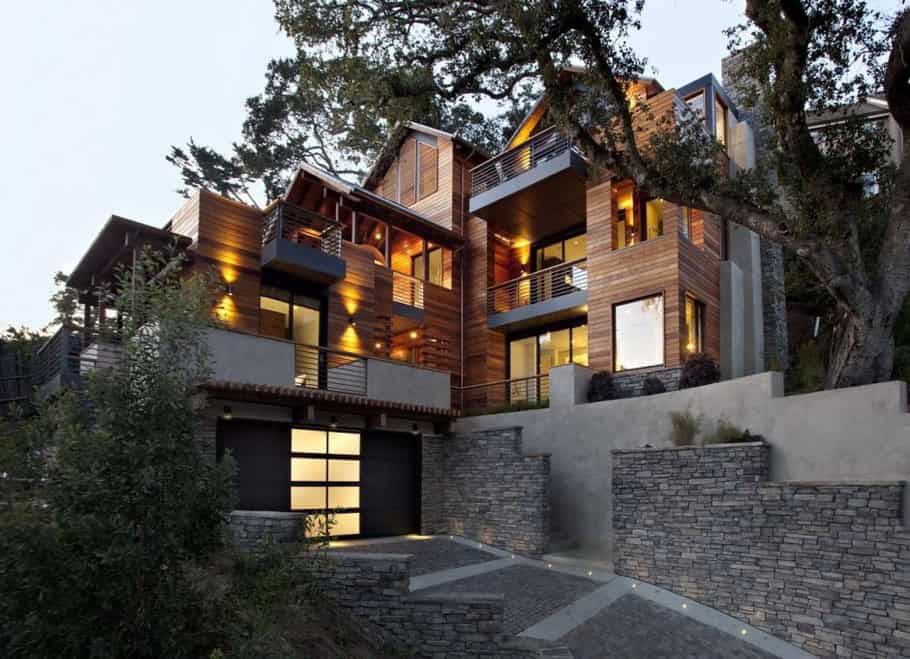 Hillside House A Contemporary Home In The Hills Designed By SB Architects