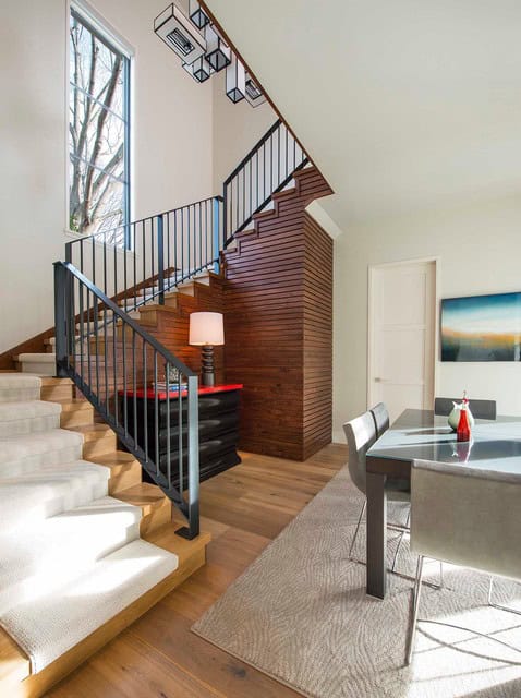 Although it's functionality remains the same, railing. 18 Dazzling Transitional Staircase Designs You're Going To ...