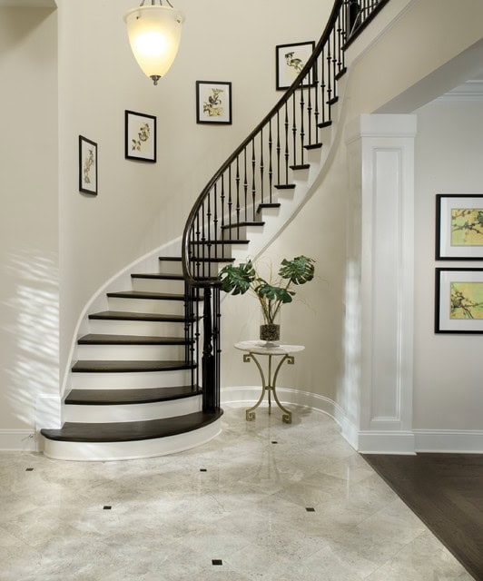 15 Engaging Ideas For Designing Curved Staircase In Your Home