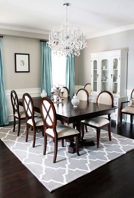 19 Practical Solutions For Carpet In The Dining Room (436 x 640 Pixel)