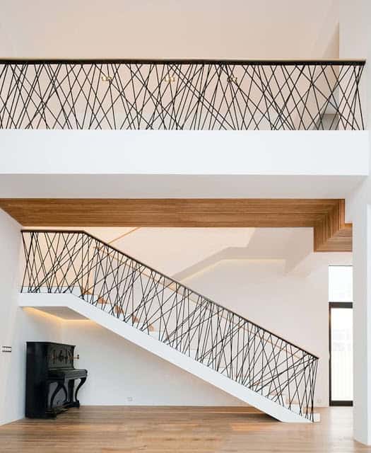 19 Extraordinary Railing Designs To Beautify Your Internal Stairs