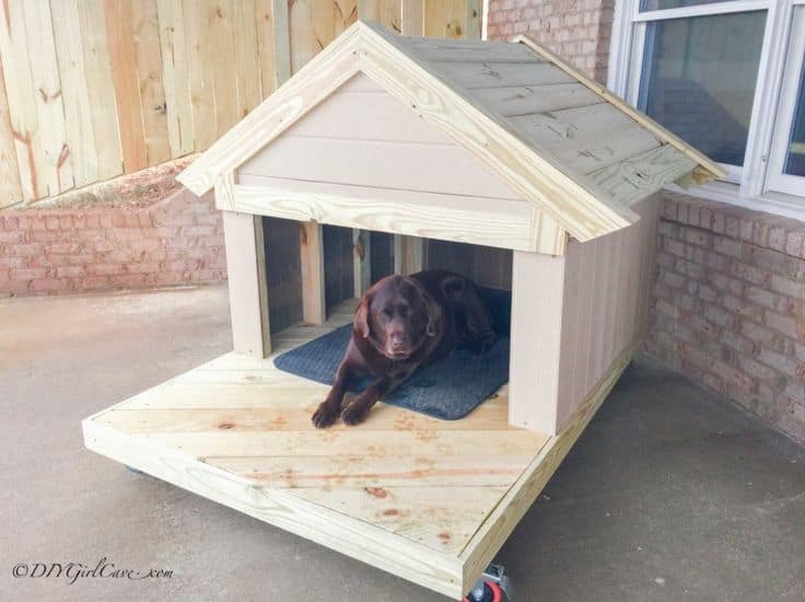 10 Simple But Beautiful DIY Dog House Designs That You Can Do Easily