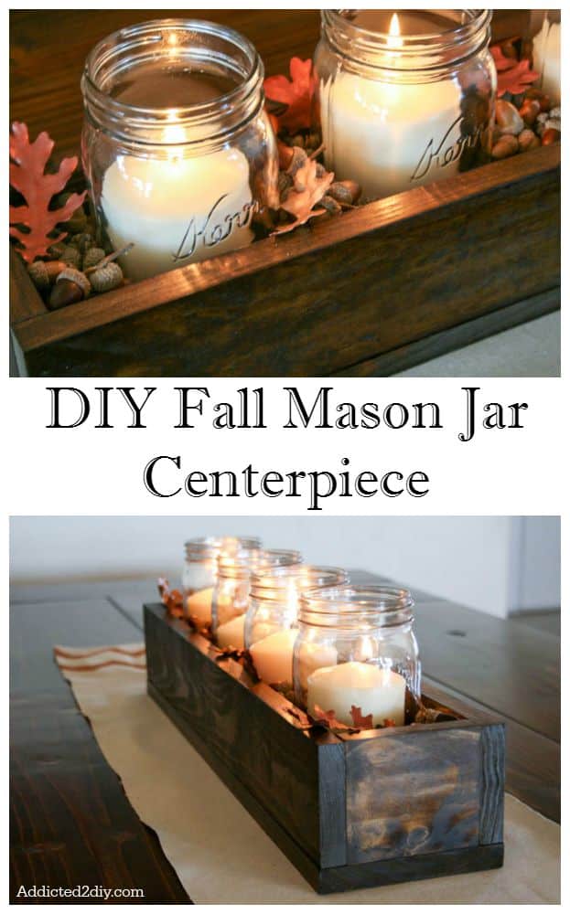 15 Easy DIY Mason Jar Projects You Still Have Time To Craft This Fall