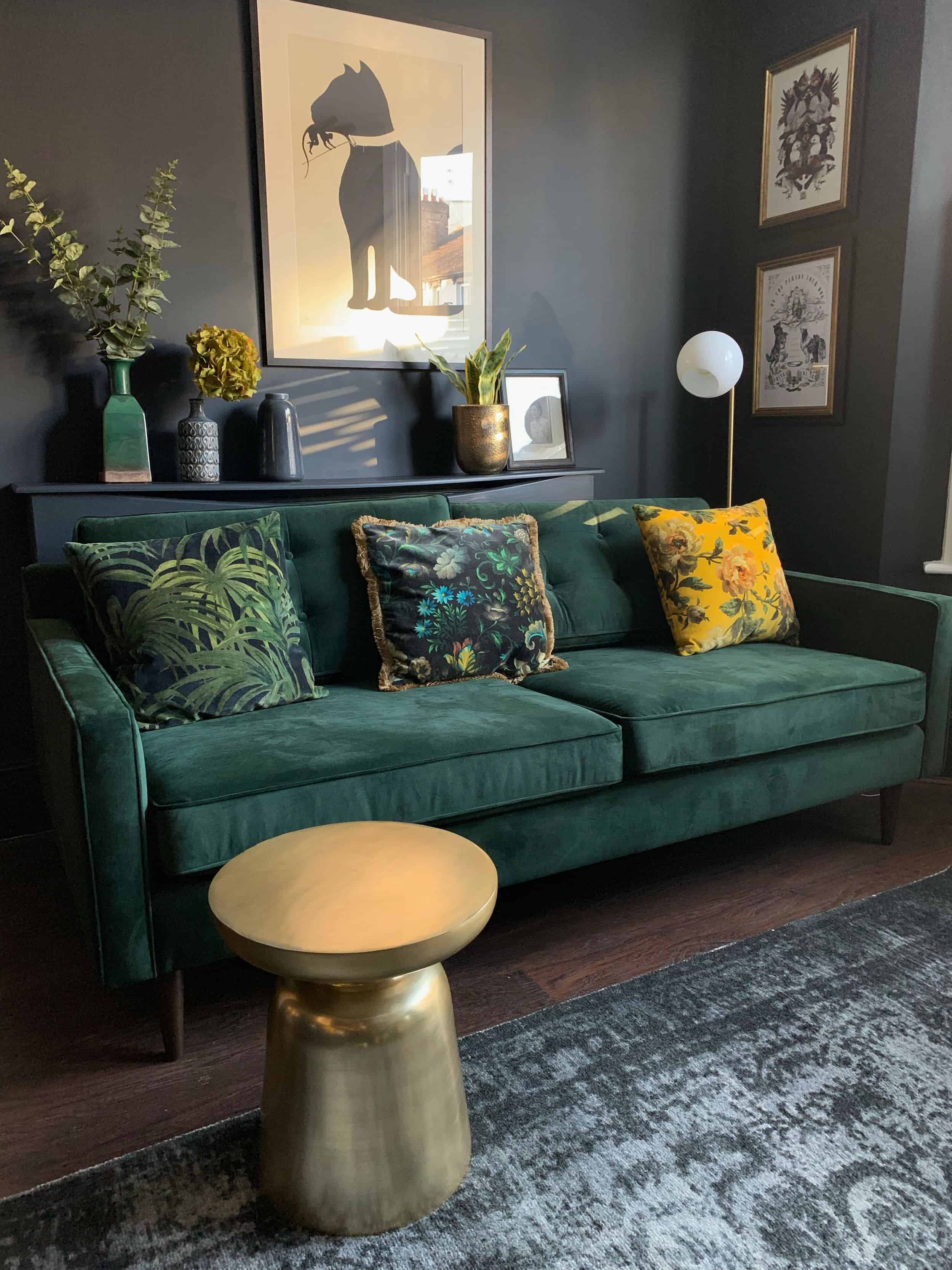 Would You Go For a Dark Shade in the Living Room?